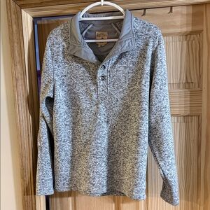 Men's Gray Pullover Shirt